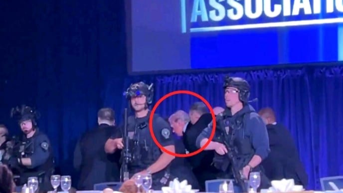 Tiroteo y caos en Washington: evacúan de urgencia a Donald Trump