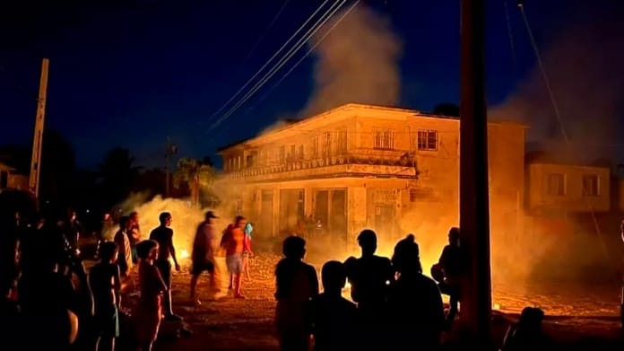 La Habana vive otra noche de protestas tras los prolongados apagones