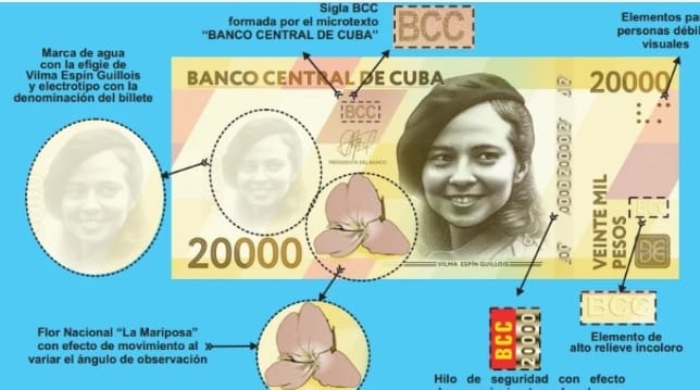 Cuba pone en circulación billetes de 20.000 pesos: ¿qué está pasando con el dinero?