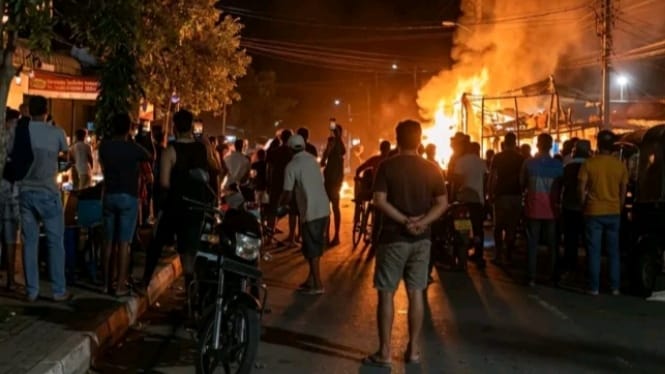 Confirman 14 detenidos tras protestas en Morón