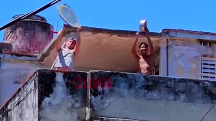 Sin luz, sin gas y sin agua: la escena que se repite en Centro Habana