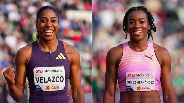 Dos cubanas desafían a la nueva reina del triple salto y terminan en el podio