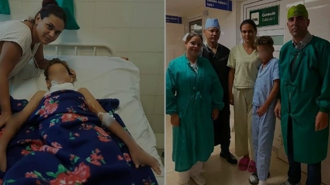 Niño cubano sobrevivió a 30.000 voltios y ahora enfrenta una cirugía que puede cambiar su vida